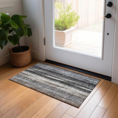Addison Rugs Machine Washable Indoor/ Outdoor Chantille Modern Imprints Rug