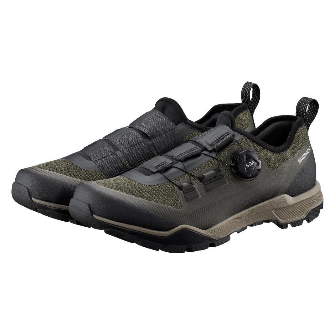 Shimano Men MT SH-EX7 Schuh SPD olive (40) (ESHEX700MCE07S40000)