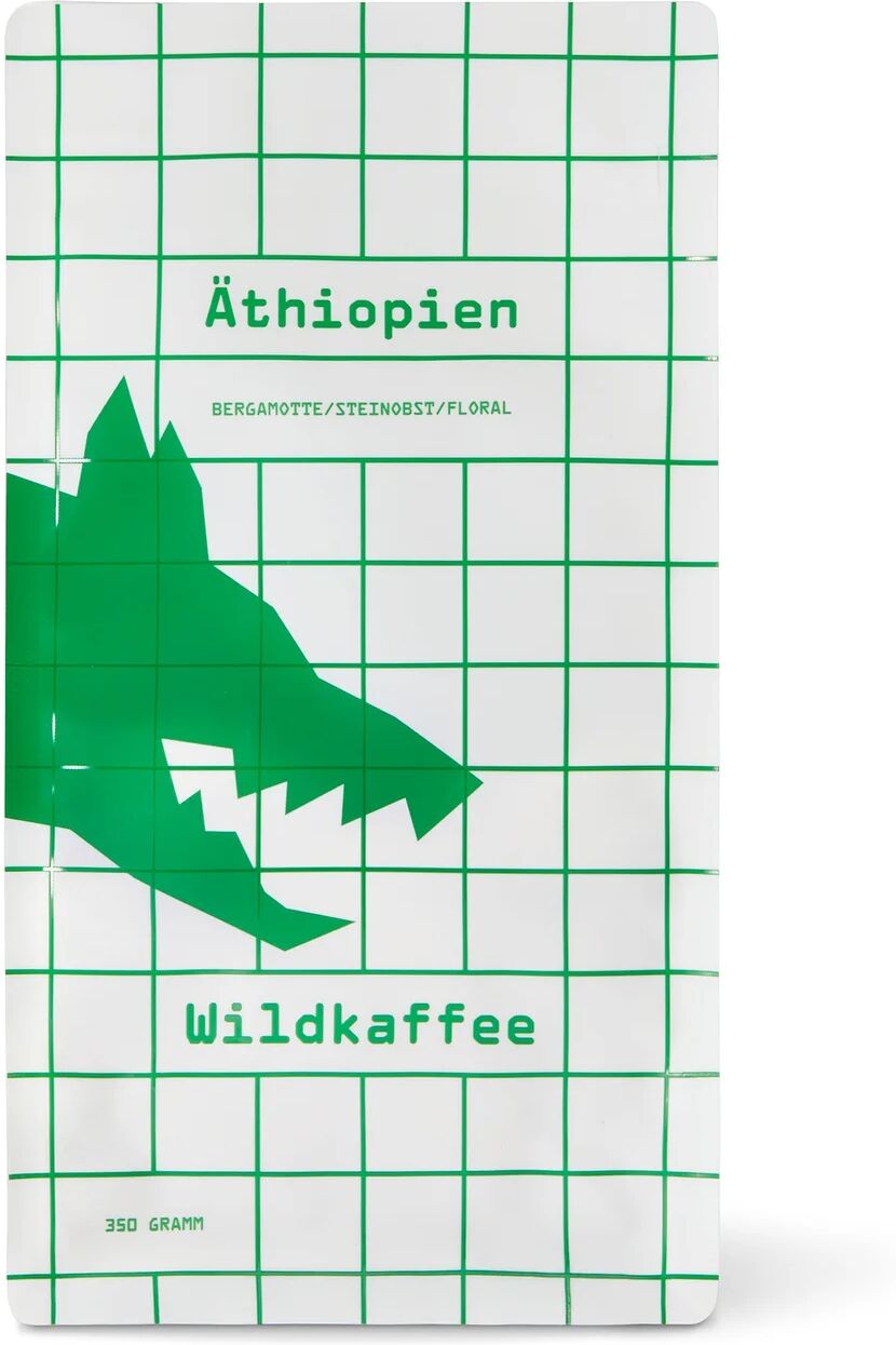 Wildkaffee - Äthiopien West Arsi Omni-Roast - 350 g Ganze Bohne - Intensität: 3/6