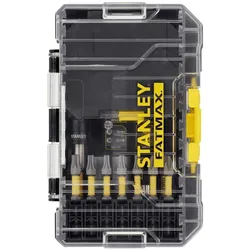 Stanley, Steckschlüssel + Stecknuss, 52-tlg. Torsion-Bit-Set 25 / 50 mm