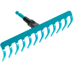 GARDENA Combisystem Rechen 30cm - anthrazit|türkis