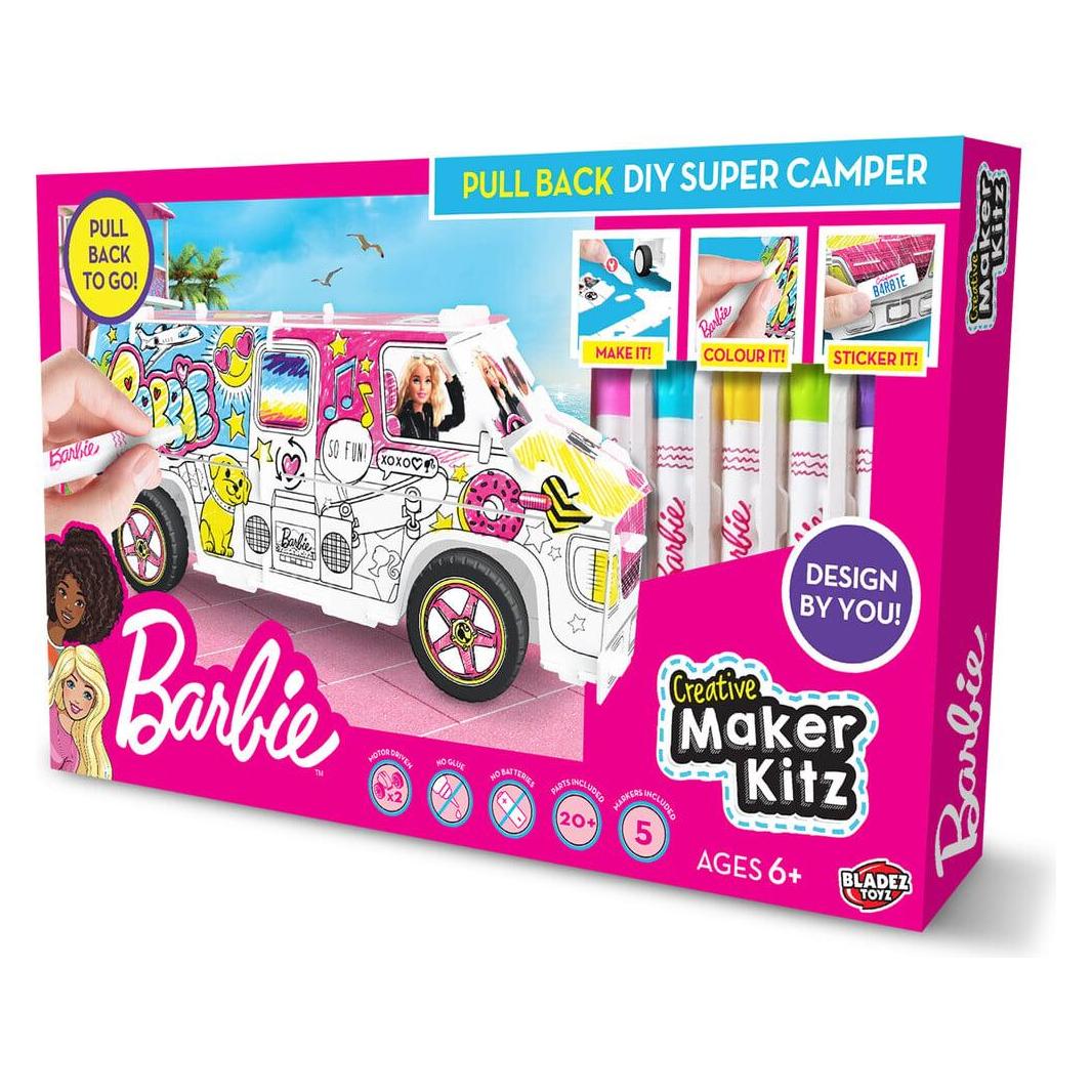 Bladez Toyz Bladez *****BARBIE Maker Kitz pomaluj kampera BTBA-M01Y (BLA85607)