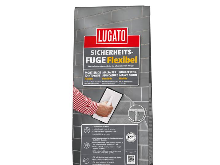 Lugato Sicherheitsfuge Flexibel Grau 1 kg