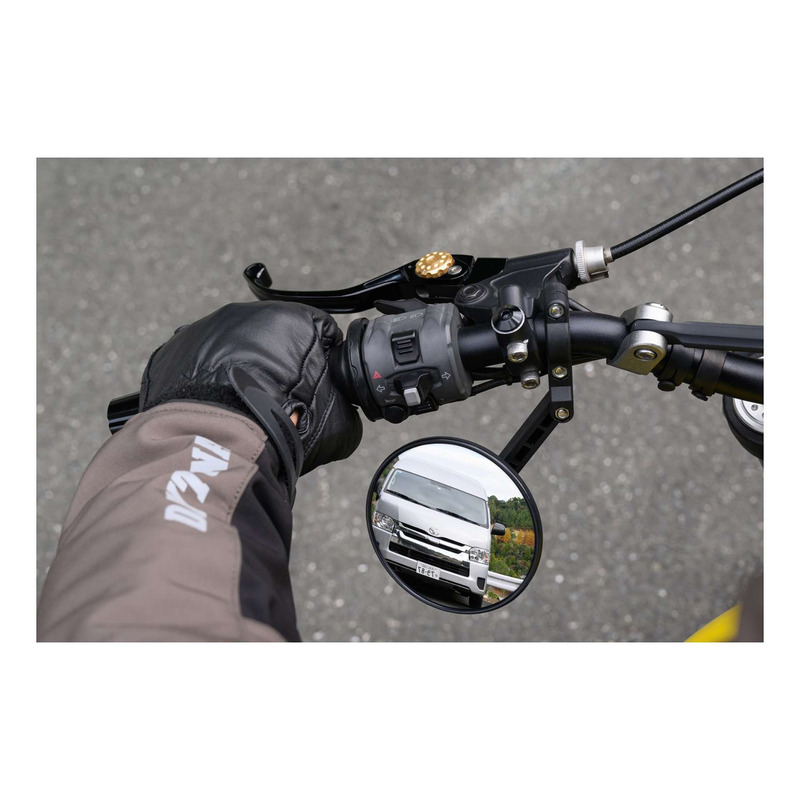 Rétroviseur embout de guidon Daytona D-Mirror-18 noir