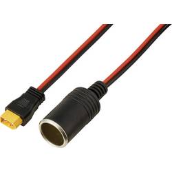 Zigarettenanzünder auf XT60-Kabel 2 m TC-13619284 Schwarz, Rot TRU COMPONENTS Inhalt: 1 St.
