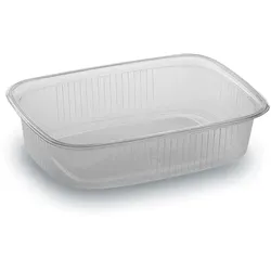 Rechteckbecher (PP) klar 108 x 81 mm 125ml