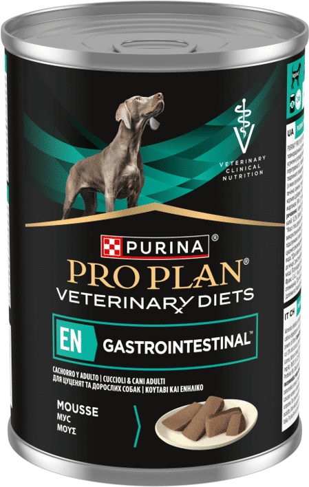 Pro Plan Veterinary Dietas Veterinárias Gastrintestinal Mousse para Cães 12 unid x 400g