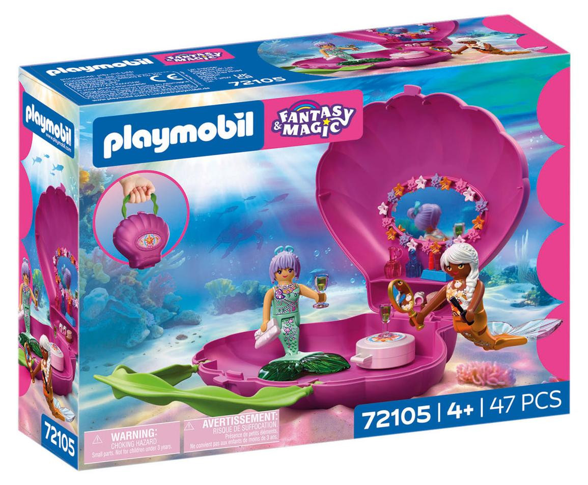 Playmobil Fantasie & Magie Schelptas met zeemeerminnenmotief 72105