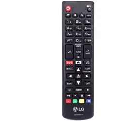 LG AKB75095312 Fernbedienung (Gerätespezifische Fernbedienung, Infrarot), Fernbedienung, Schwarz