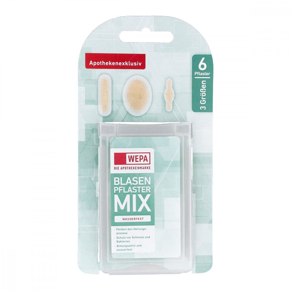WEPA Apothekenbedarf GmbH & Co KG Wepa Blasenpflaster Mix 3 Grössen 16233930