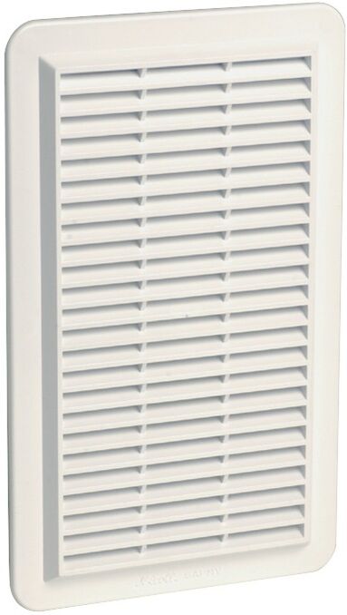 Grille d'aération en applique rectangulaire pour façades 166 X 277 cm NICOLL 1GAPMV