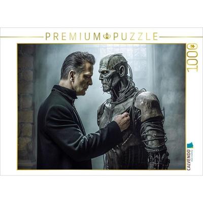 CALVENDO Puzzle Frankensteins Monster von Mary Shelly | 1000 Teile Lege-Größe 64x48cm Foto-Puzzle für glückliche Stunden