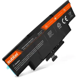Subtel Akku für Apple MacBook Pro 15 Retina - A1398 - Mid 2012, - - Early 2013 (8600 mAh), Notebook Akku, Schwarz