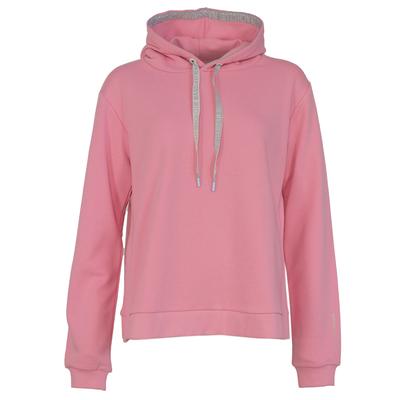 Kapuzenpullover NASSAU BEACH "NB22005", Damen, Gr. 54 (XL), pink (candy), 60% Baumwolle, 40% Polyester, Pullover Kapuzenpullover