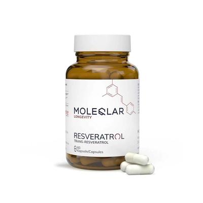 Moleqlar Resveratrol Trans-Resveratrol Kapseln 60 St