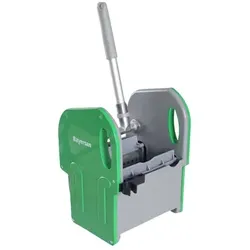 Presse für Reinigungswagen Bayersan Profi Presse grün Fahrwagenpresse mit Griff, Splint, Sieb, Stielhalter