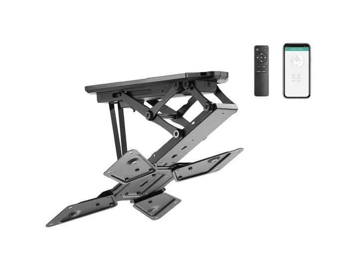 Motorisierte TV Deckenhalterung für 23-55 Zoll Bildschirme, bis 30kg