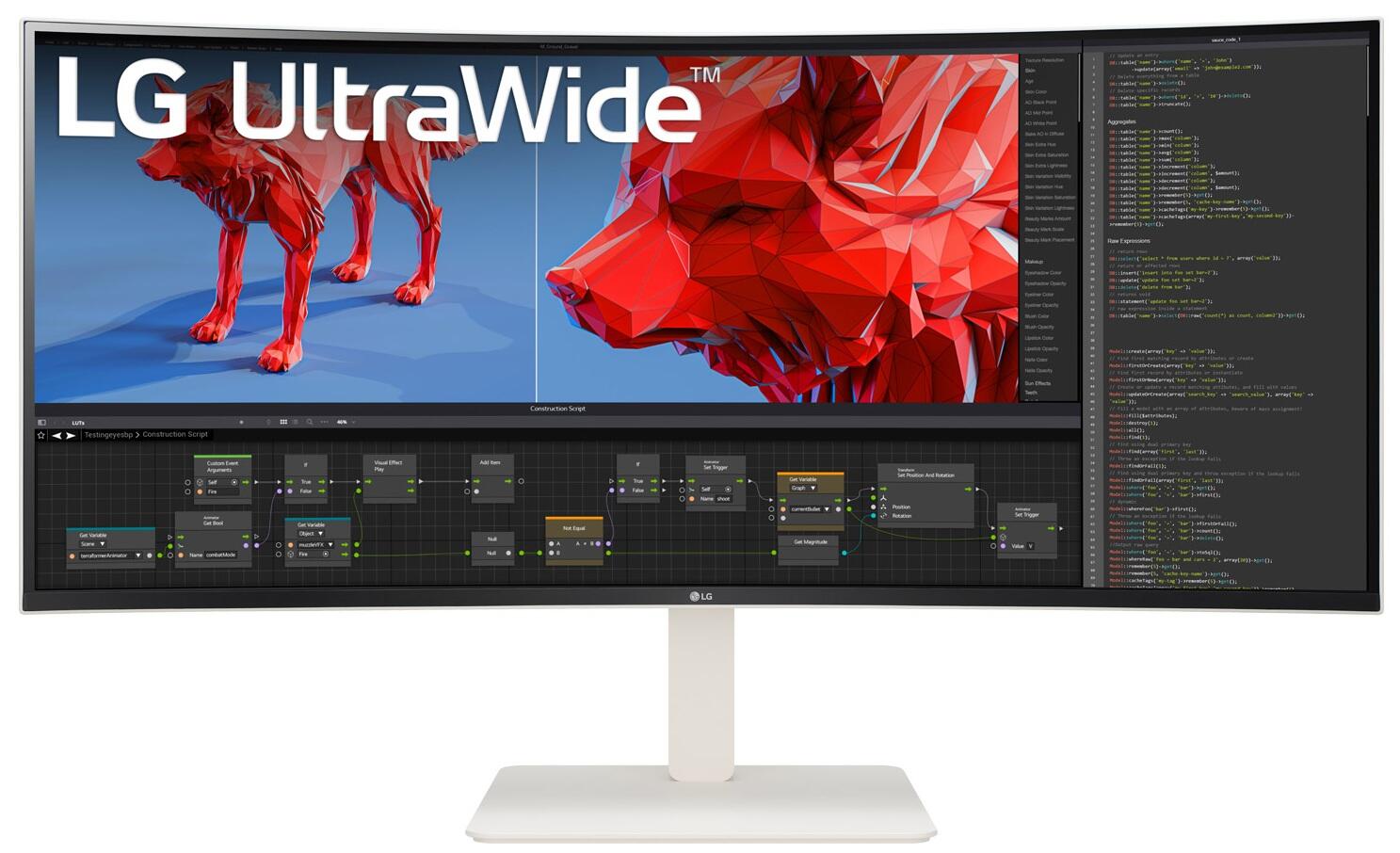 LG Electronics LG UltraWide 38BR85QC-W Monitor 95,29cm (37,5 Zoll) 38BR85QC-W.AEU