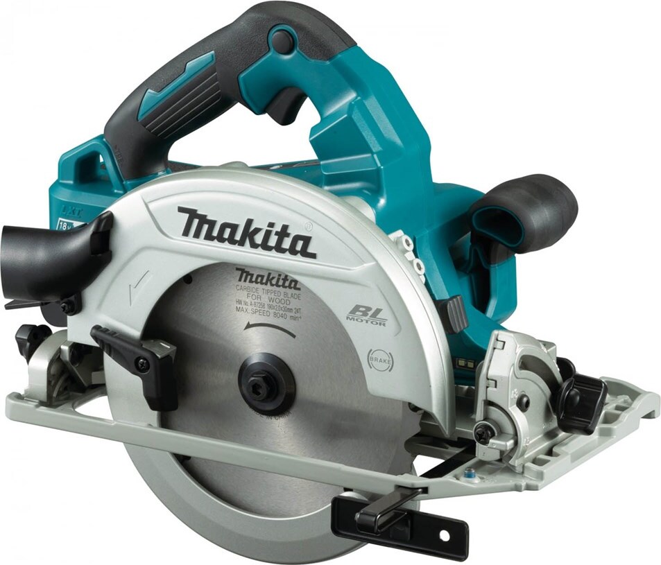 Makita DHS782ZJ, Schwarz, Blau, 19 cm, 6000 RPM, 104 dB, 93 dB, 3 dB