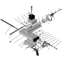 PROXXON 24150-03-27 Schraube für FD 150/E