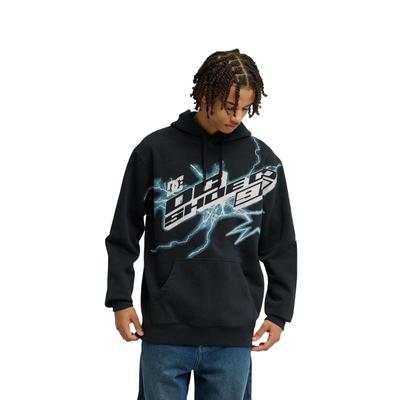 Hoodie DC SHOES "DC Star Struck", Herren, Gr. M, schwarz, Obermaterial: 55% Baumwolle, 25% Baumwolle, 20% Polyester., Sweatshirts Hoodie