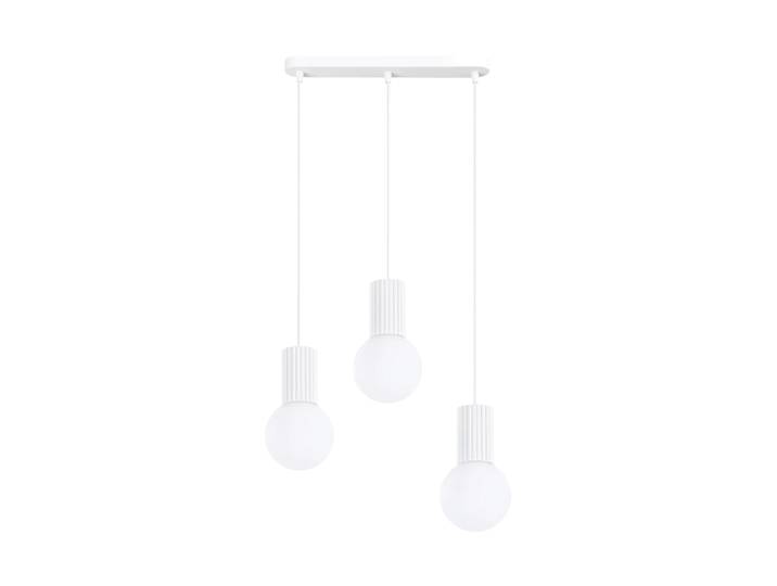 Design Pendellampe „Halo II“, 3-flammig Weiss Sollux Lighting
