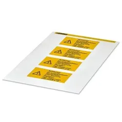 Phoenix Contact 0830463 Warnschild PML-W301 (105X52) PMLW301105X52  - 5 Stück