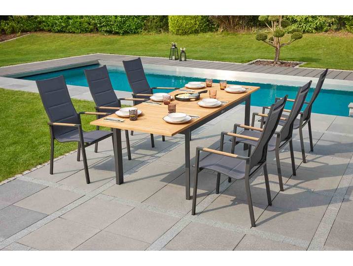 LC Garden Unicamo Gartenmöbel-Set 7tlg.