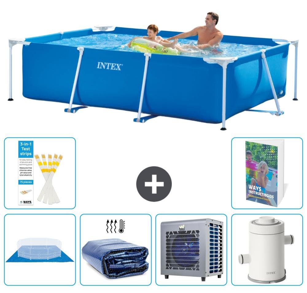 Rechteckiger Frame Pool - 260x160x65 cm - 5-teilig S104