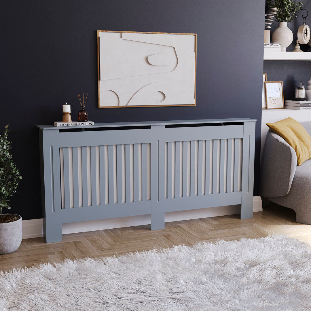 Ebern Designs Radiator Cover 82cm H x 172cm W x 19cm D