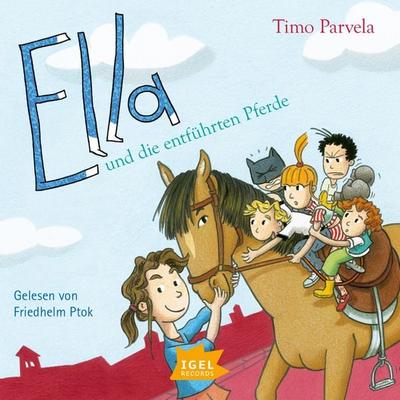 Ella 20. Ella und die entführten Pferde - Timo Parvela, Audio, 9783985211296