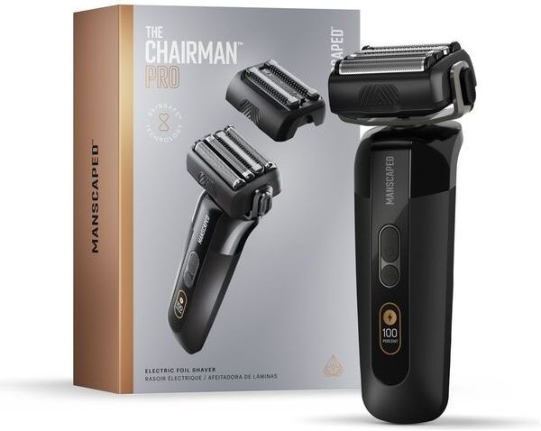 MANSCAPED The Chairman Pro Wet & Dry Foil Shaver - Black