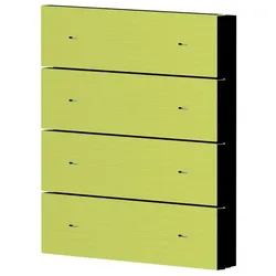Theben 4-fach Wippe Metall iONprime PB 4R MBR