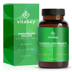 MAGNESIUM MALATE 1000 mg vegan hochdosiert Tabl. 260 g