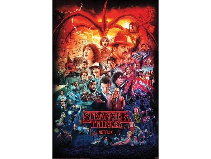 Stranger Things Seasons Montage Poster 61x91.5cm