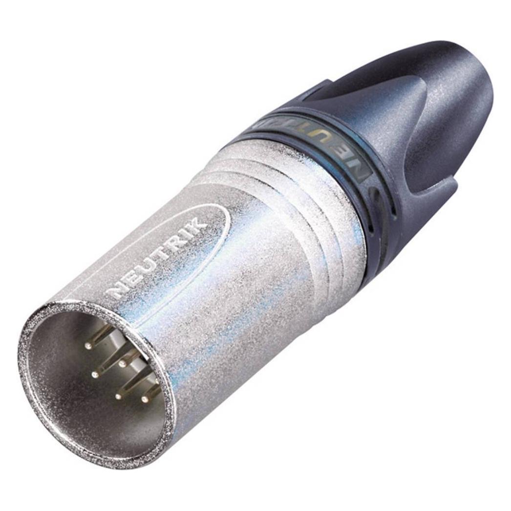 Neutrik Kabelstecker XLR vernickelt 7-polig (NC7MXX)