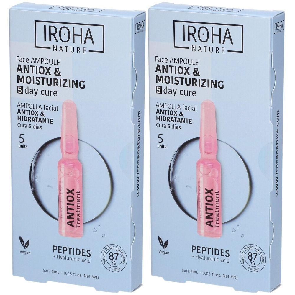Iroha A/Oxydant Hydra AMP 5 x2 2x8 ml Ampullenflaschen