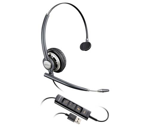 HP Poly EncorePro 715 USB-A Headset TAA On Ear Headset Schwarz