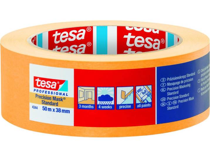 tesa 04344-00001-00 Professional Präzisionskrepp Standard 50mx38mm