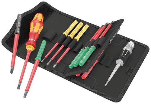 Wera Kraftform Kompakt VDE 16 Universal 1 Elektriker Wechselklingen-Set