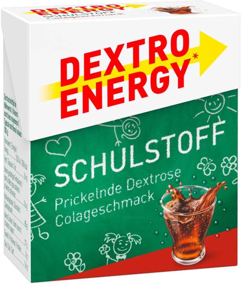 Dextro Energy Cola Schulstoff Täfelchen 50g