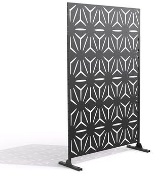 Uixe Free Standing Decorative Outdoor Privacy Screen