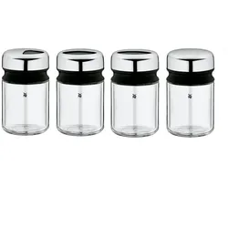 WMF Gewürzdose Depot 4tlg. Cromargan Silber