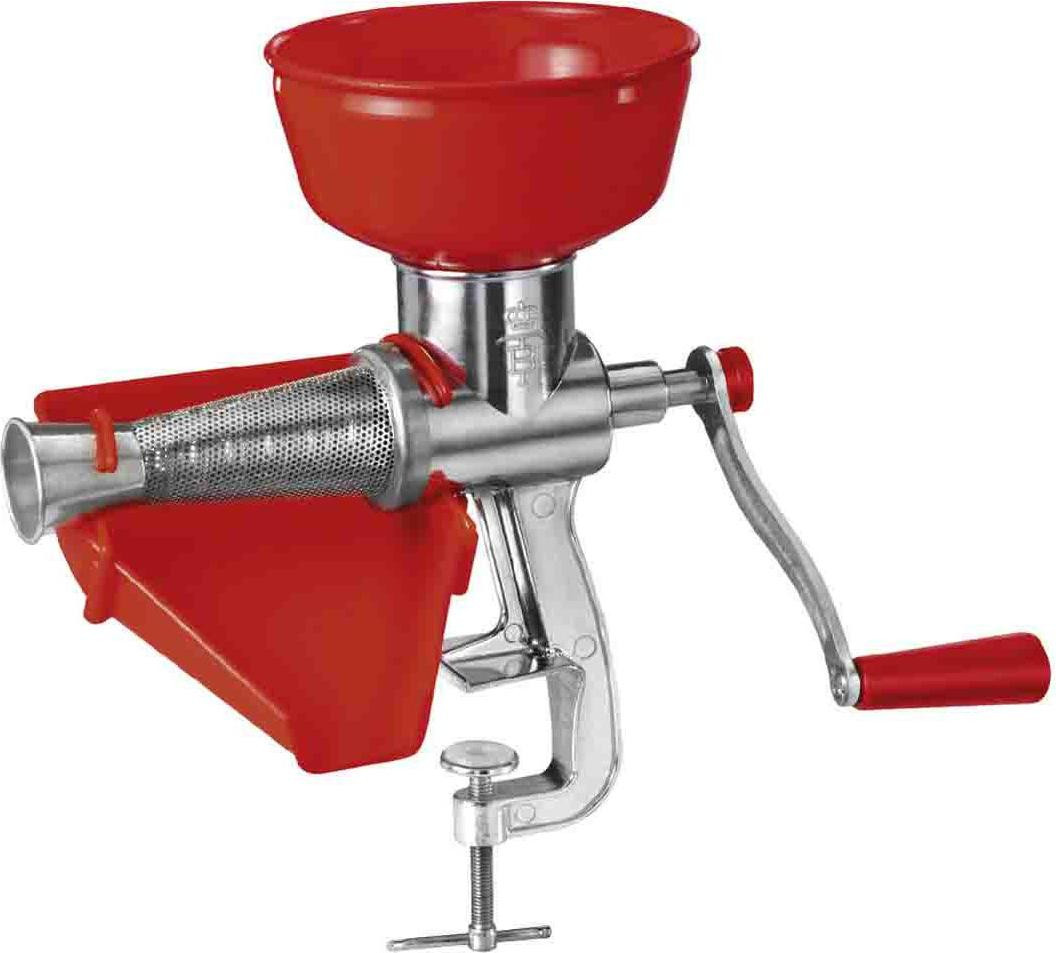 Tre Spade Handmatige Tomatenpers BT, Rood, Aluminium