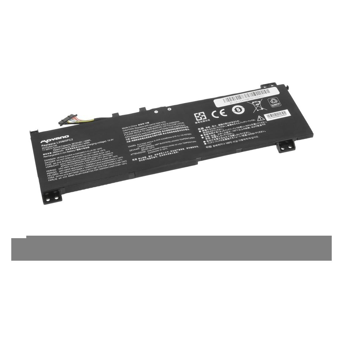 Movano Akku L20C3PC2 L20M3PC2 L20L3PC2 für Lenovo (3750 mAh) (BT/LE-15ACH6)