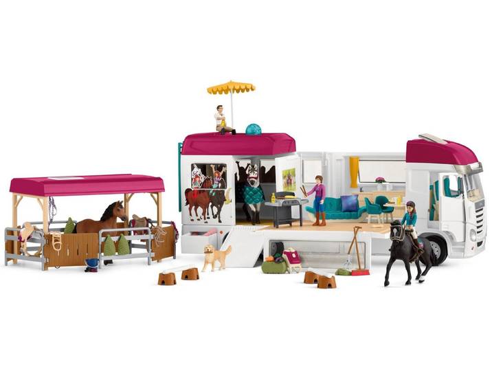 Schleich® Spielwelt HORSE CLUB, Pferdetransporter (42619), Made in Europe