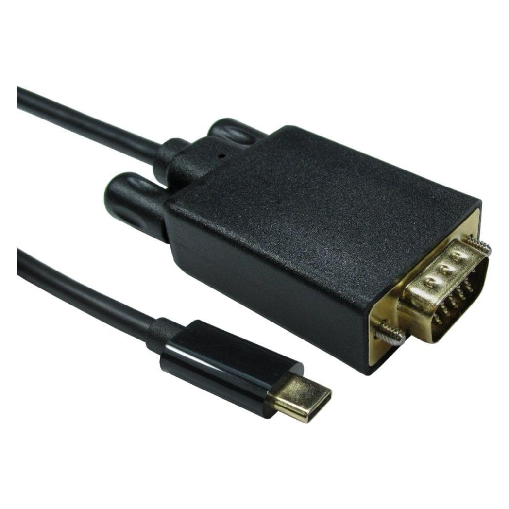 Cables Direct CDL USB C to VGA 1080P 60HZ 2MTR (2 m) (USB3C-VGA-2M)