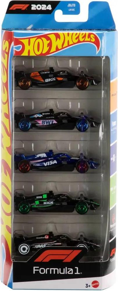 Hot Wheels Formule 1 team set van 5 stuks