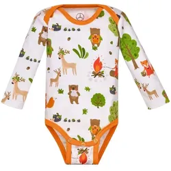 Mercedes-Benz Baby Babybody weiß/bunt Baumwolle Größe 56/62 B66959584