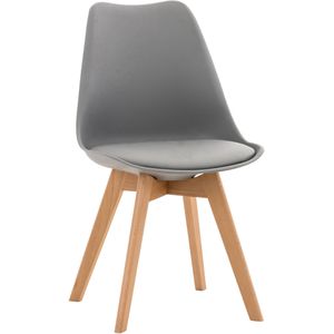 CLP Esszimmerstuhl Linares, 310575, Kunstleder, grau